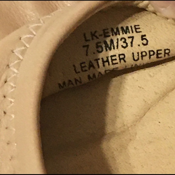 Lucky brand Emmie leather ballet flats nude tan - Picture 6 of 6